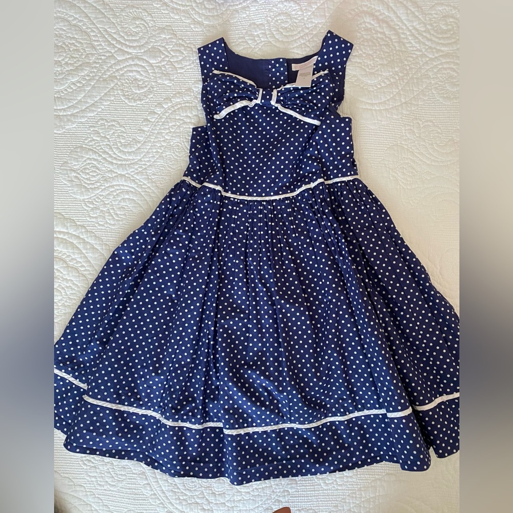 Janie & Jack 3T polka dot dress